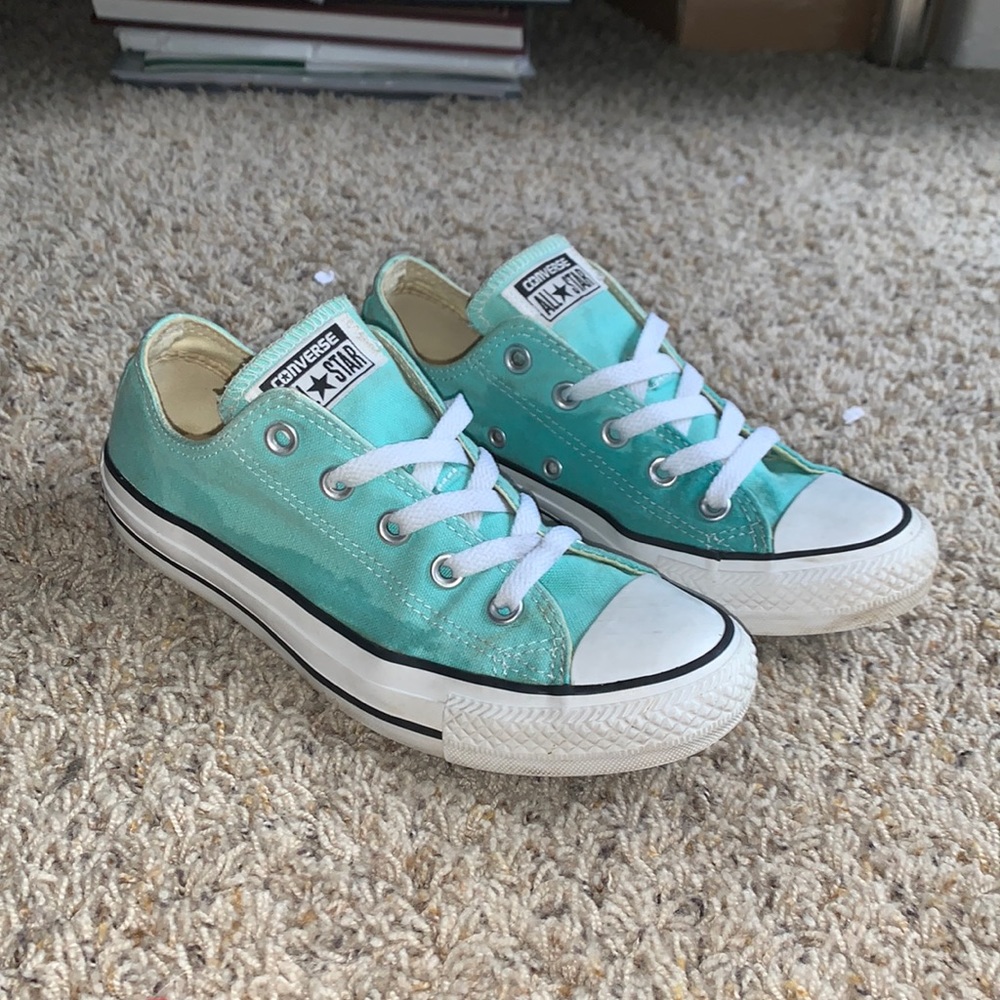 Light blue converse